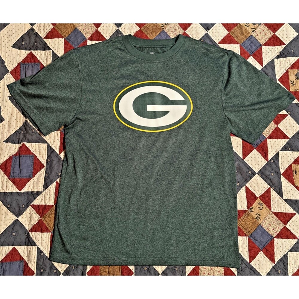Green Bay Packers Shirt Youth XL 14/16  NFL Football Fan Graphic Team Apparel
